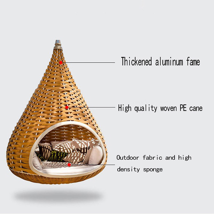 Children's semienclosed egg chair