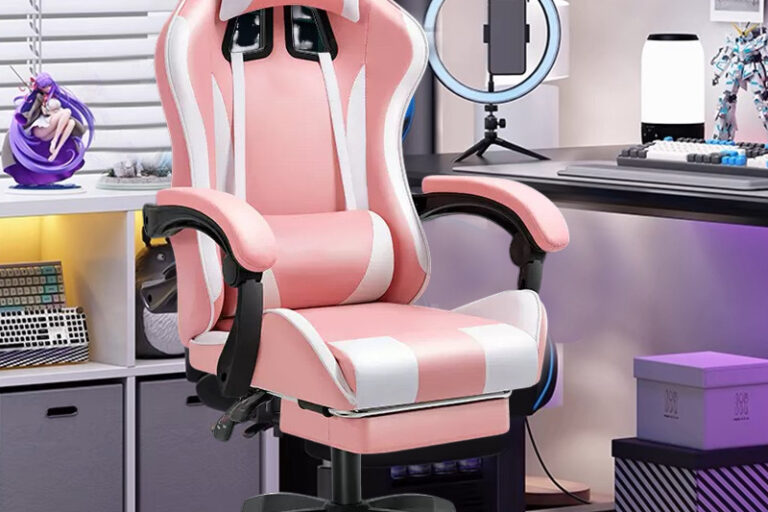 Ergonomic Reclining Gaming Chair for Office and Home with Adjustable Features