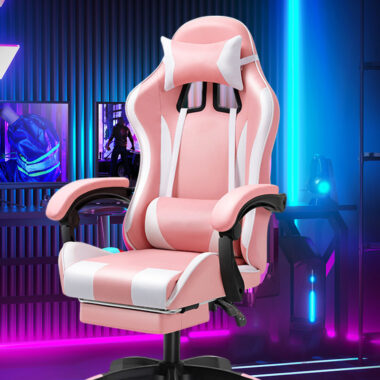Ergonomic Reclining Gaming Chair for Office and Home with Adjustable Features