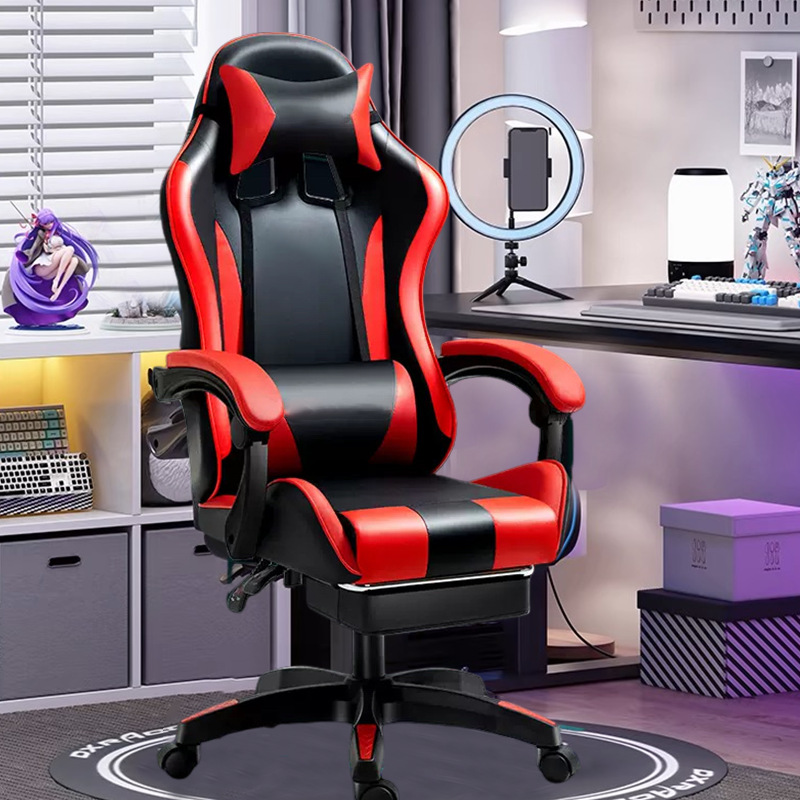 Ergonomic Reclining Gaming Chair for Office and Home with Adjustable Features