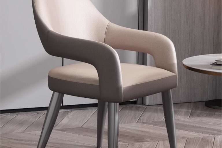 Italian style PU leather dining chair for home and hotel wholesale