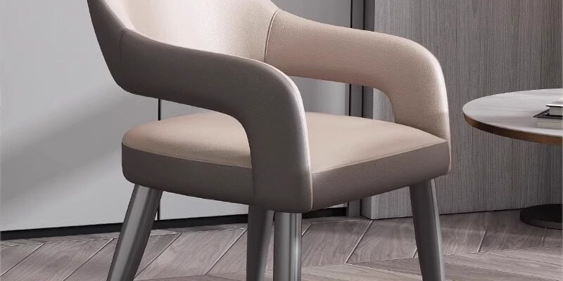 Italian style PU leather dining chair for home and hotel wholesale