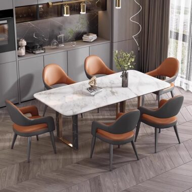 Italian style PU leather dining chair for home and hotel wholesale