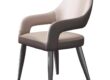 Italian style PU leather dining chair for home and hotel wholesale
