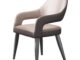 Italian style PU leather dining chair for home and hotel wholesale