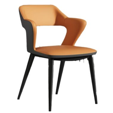  Luxury comfortable dining chair with ergonomic backrest for home use