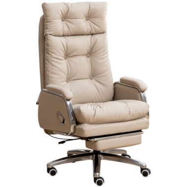 Leather Reclining Executive Office Chair with Sofa Comfort