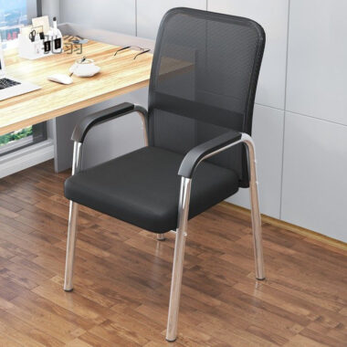Lightweight Computer Chair with Backrest for Dorm and Office