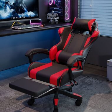 Reclining Ergonomic Gaming Chair for Office and Home with Adjustable Height