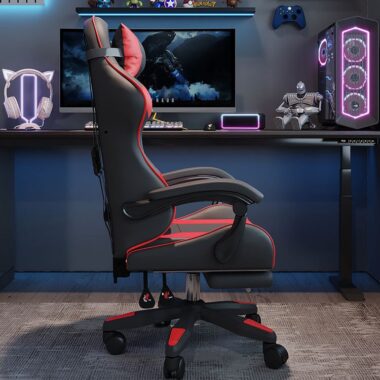 Reclining Ergonomic Gaming Chair for Office and Home with Adjustable Height