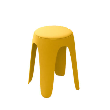 Stackable thickened round plastic stool for home and commercial use