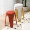 Stackable thickened round plastic stool for home and commercial use